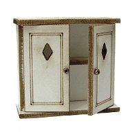 1:24th Cottage Wall Cupboard