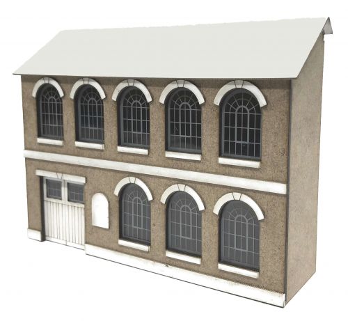 1/76th Brown & Son Warehouse (LOW RELIEF)