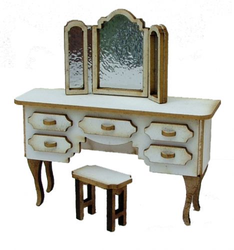 1:24th Dressing Table Set