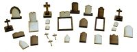 1:48th Gravestones Kit