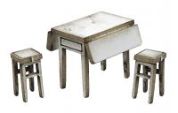 1:48th Retro Table & Stools