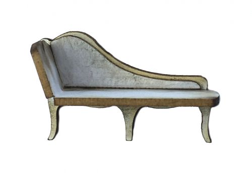 1:48th Shabby Chic Chaise Longue Kit