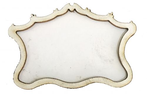 1:24th Shabby Chic Wall Frame