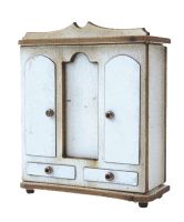 1:48th Traditional Double Wardrobe Kit