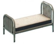 1:48th Vintage Single Bed Kit