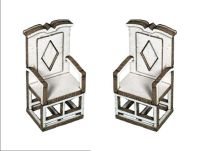 1:48th Wainscot Chair (Pair)